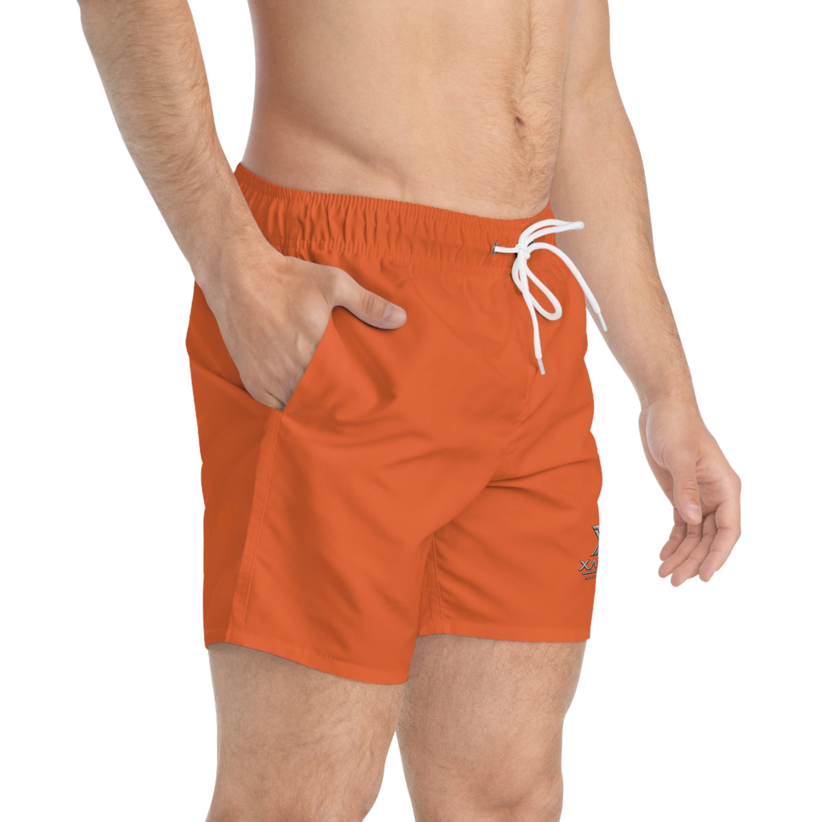XAIYEN Signature Swim Trunks – Orange