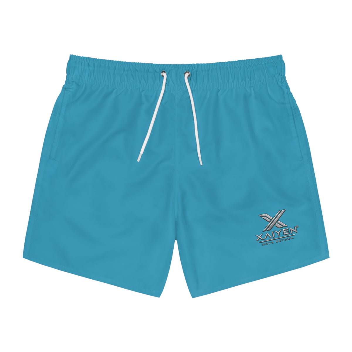 XAIYEN Signature Swim Trunks – Blue