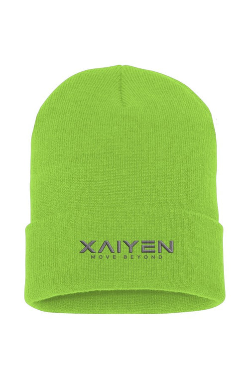 XAIYEN Move Beyond Cuffed Beanie