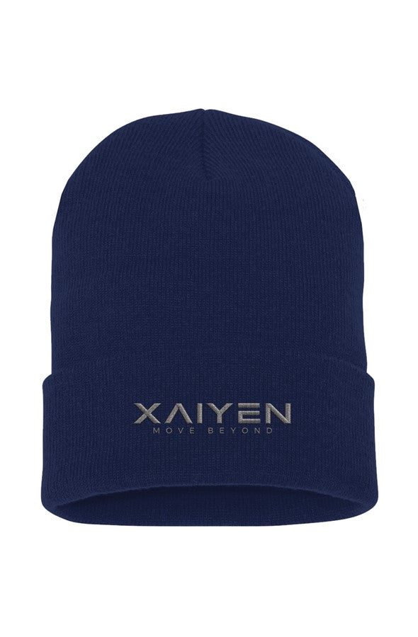 XAIYEN Move Beyond Cuffed Beanie