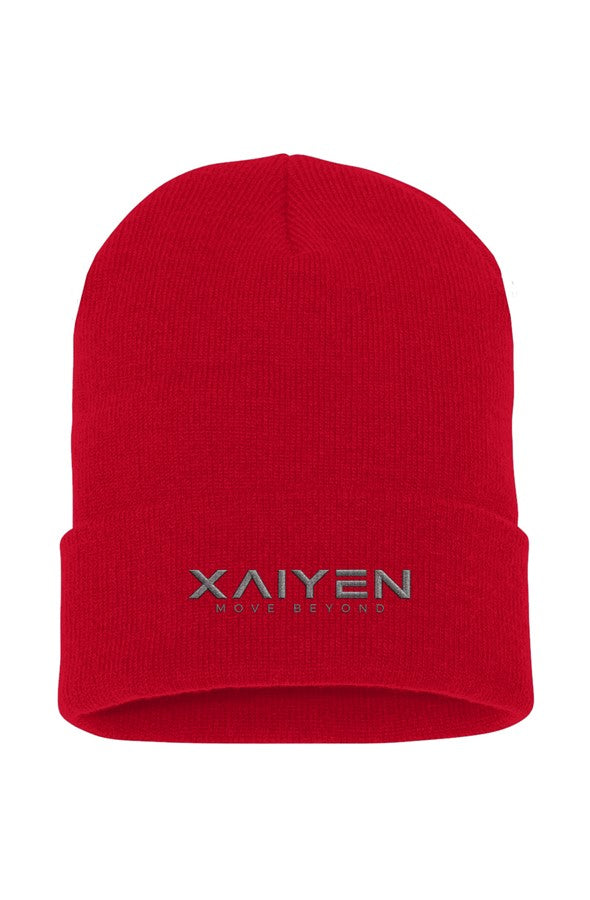 XAIYEN Move Beyond Cuffed Beanie