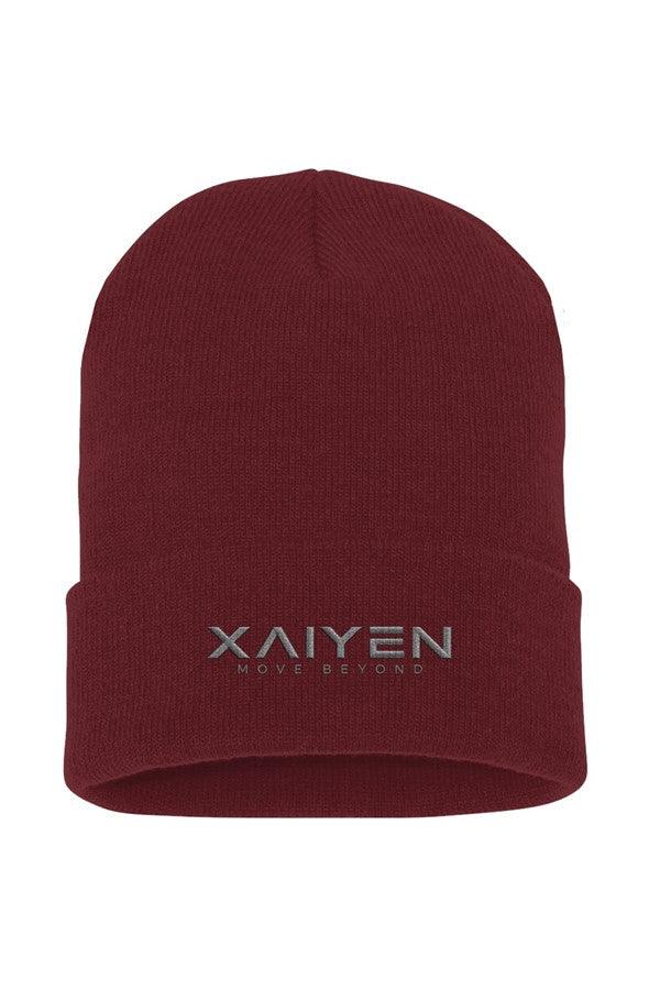 XAIYEN Move Beyond Cuffed Beanie