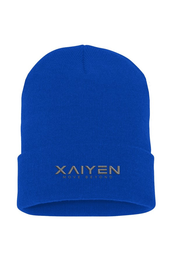 XAIYEN Move Beyond Cuffed Beanie