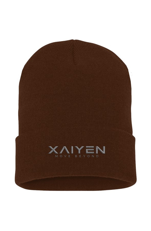 XAIYEN Move Beyond Cuffed Beanie