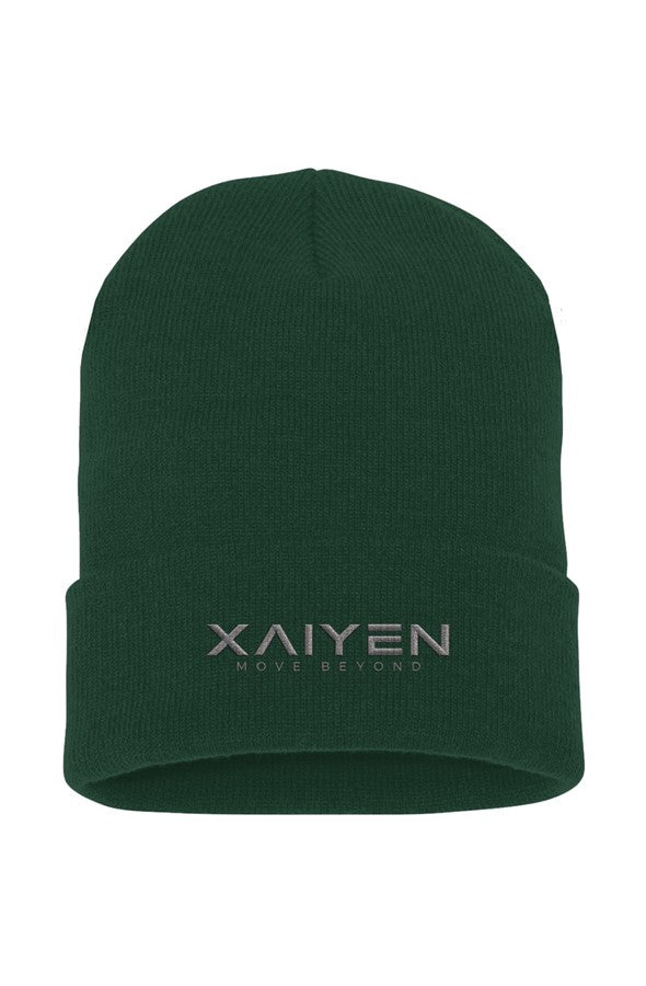 XAIYEN Move Beyond Cuffed Beanie