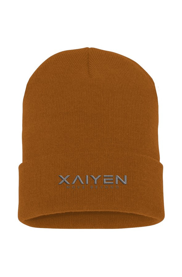 XAIYEN Move Beyond Cuffed Beanie